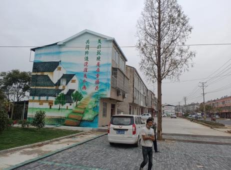 芒市墙绘的制作流程