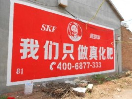 芒市刷墙广告”蕴含了时代命题