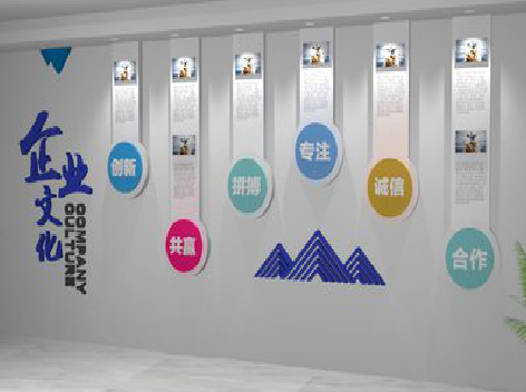 芒市企业文化墙需要传递什么办公文化？